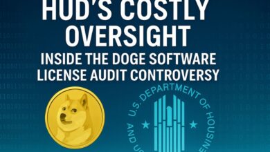doge software licenses audit hud