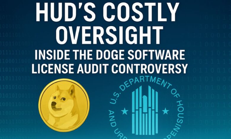 doge software licenses audit hud